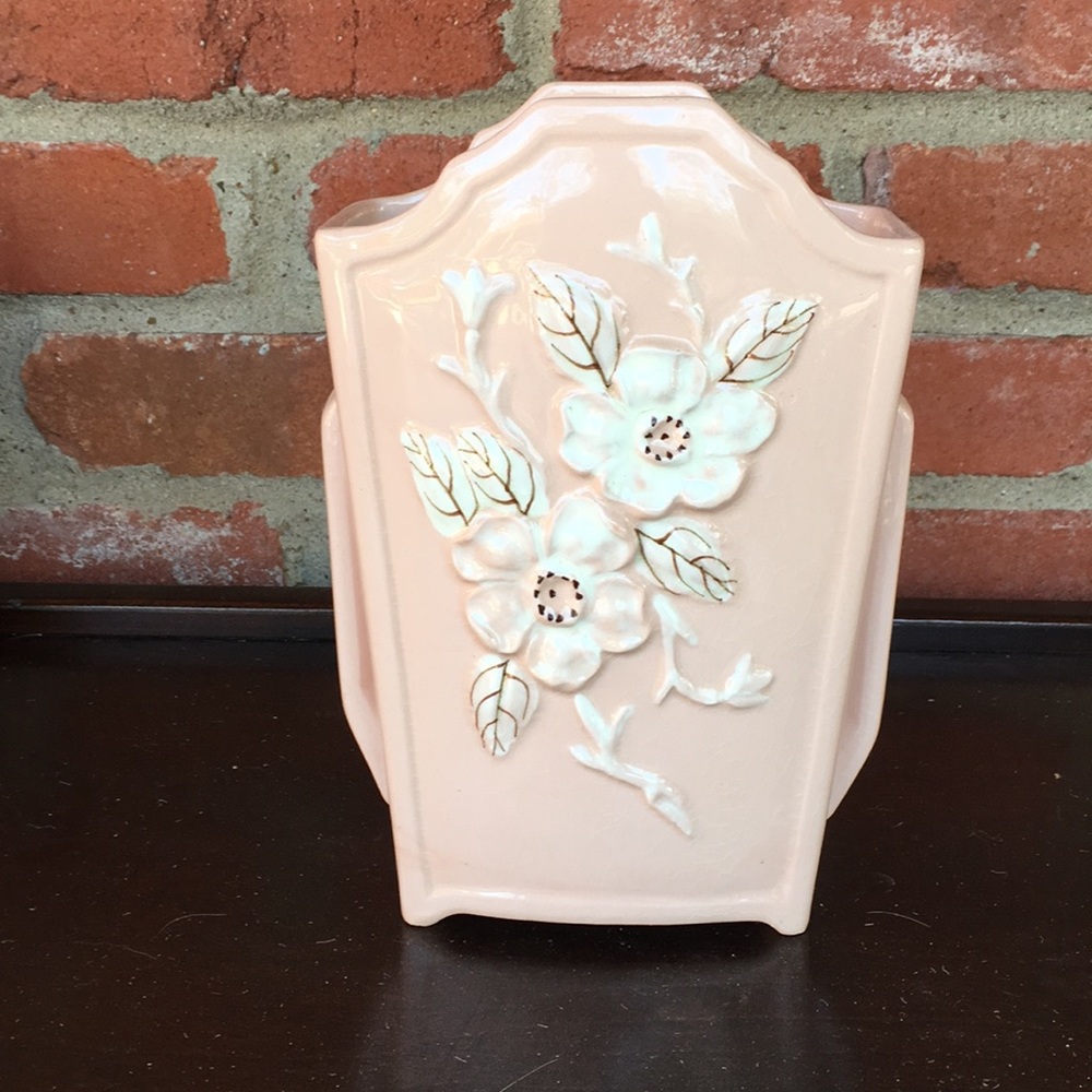 Pale pink vase